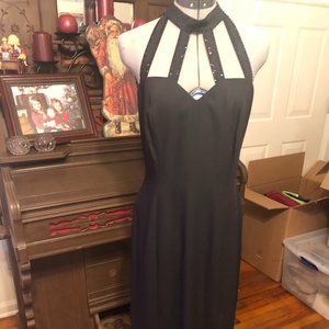 Black Reggio Formal Dress ; size 8